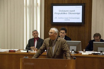 prof. dr. Janvit Golob, državni svetnik<br>(Avtor: Milan Skledar)