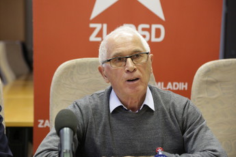 Mag. Franc Žnidaršič, predsednik ZL-DSD<br>(Avtor: Milan Skledar)
