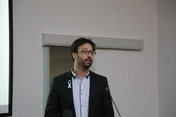 Dr. Matej Gregorič, Nacionalni inštitut za javno zdravje<br>(Avtor: Milan Skledar / S-tv)