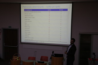 Dr. Matej Gregorič, NIJZ na novinarski konferenci Društva onkoloških bolnikov Slovenij<br>(Avtor: Milan Skledar)