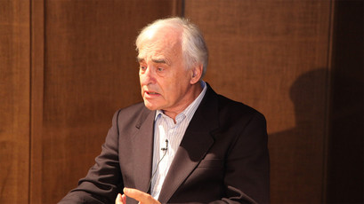 dr. Andrej Capuder, slovenski pedagog, pesnik, pisatelj, esejist, prevajalec in politik<br>(Avtor: Milan Skledar)