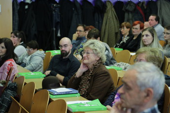 Izzivi varovanja človekovih pravic in temeljnih svoboščin so napoolnili dvorano Pravne fakultete v Ljubljani, kjer je bila 7. decembra 2017 okrogla miza, ki jo je pripravil Varuh človekovih pravic v sodelovanju z ljubljansko Pravno fakulteto<br>(Avtor: Milan Skledar)