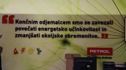 Petrol v Centru energetskih rešitev v BTC, Ljubljana (Foto: M. Skledar)<br>(Avtor: Milan Skledar)