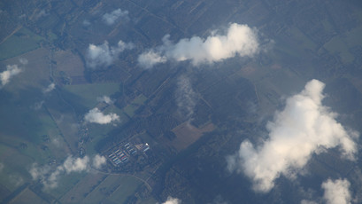 Pogled iz letala (Foto: Milan Skledar)<br>(Avtor: Milan Skledar)
