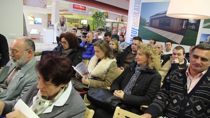 Obiskovalci na predstavitvi Priročnika za zeleno komuniciranje in marketing (Foto: Milan Skledar)<br>(Avtor: Milan Skledar)