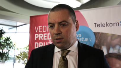 Rudolf Skobe, predsednik uprave Telekoma<br>(Avtor: Milan Skledar)