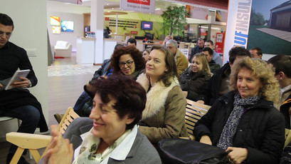 Obiskovalci na predstavitvi Priročnika za zeleno komuniciranje in marketing (Foto: Milan Skledar<br>(Avtor: Milan Skledar)