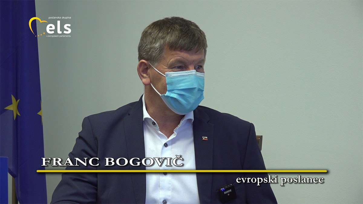 Franc Bogovič, evropski poslanec (ELS - EPP Group v Evropskem parlamentu<br>(Avtor: Milan Skledar)